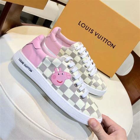 louis vuitton peppa pig shoes|louis vuitton romy shoes.